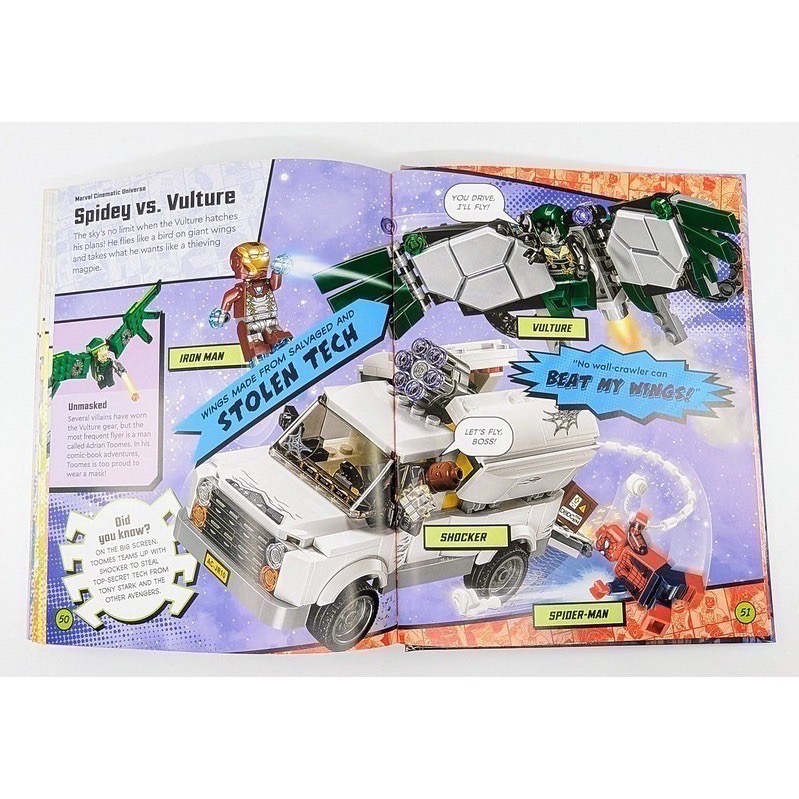 QKQK / 全新現貨 開發票 LEGO 蜘蛛人百科全書 DK 樂高周邊系列-細節圖5