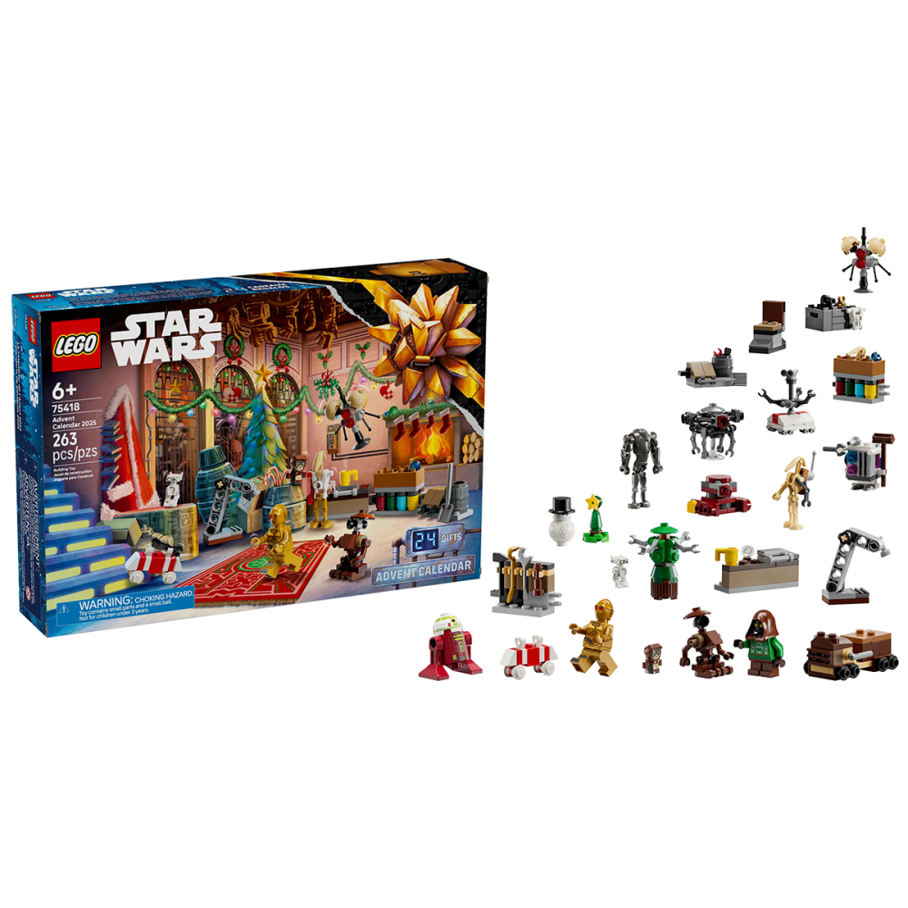 QKQK / 全新現貨 開發票 LEGO 75418 星際大戰2025年驚喜月曆 樂高星戰系列-細節圖3