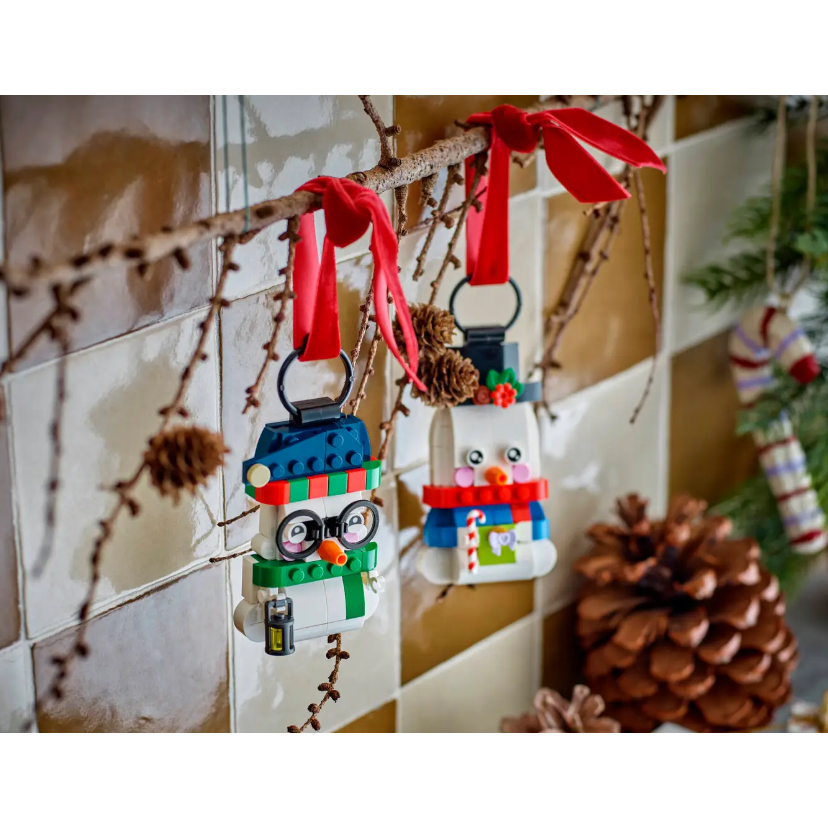 QKQK / 全新現貨 開發票 LEGO 40642薑餅飾品 40744精選耶誕飾品 40812雪人飾品 樂高聖誕系列-細節圖4