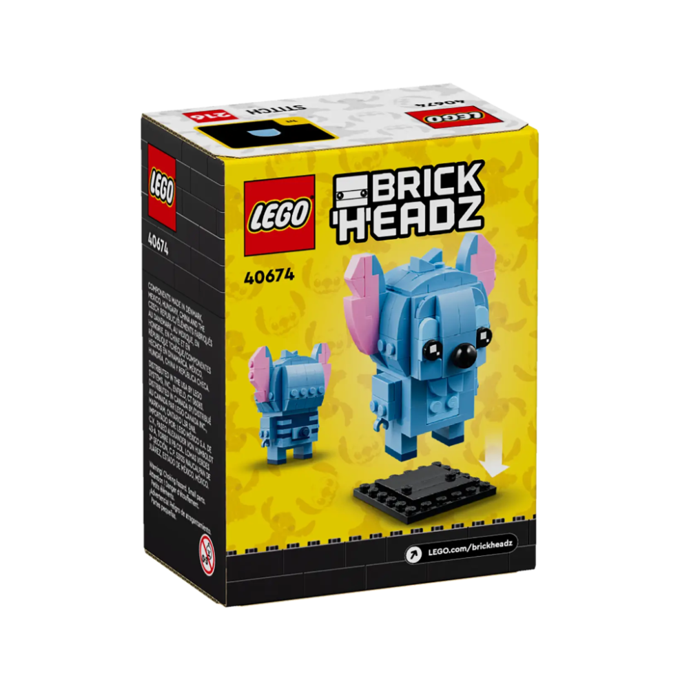 QKQK / 全新現貨 開發票 LEGO 40674 史迪奇 樂高大頭系列-細節圖2