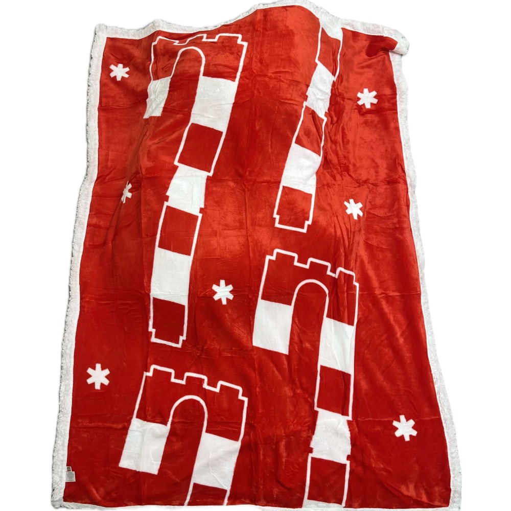 QKQK / 全新現貨 開發票 LEGO 106141 聖誕絨毛毯 樂高周邊系列-細節圖3