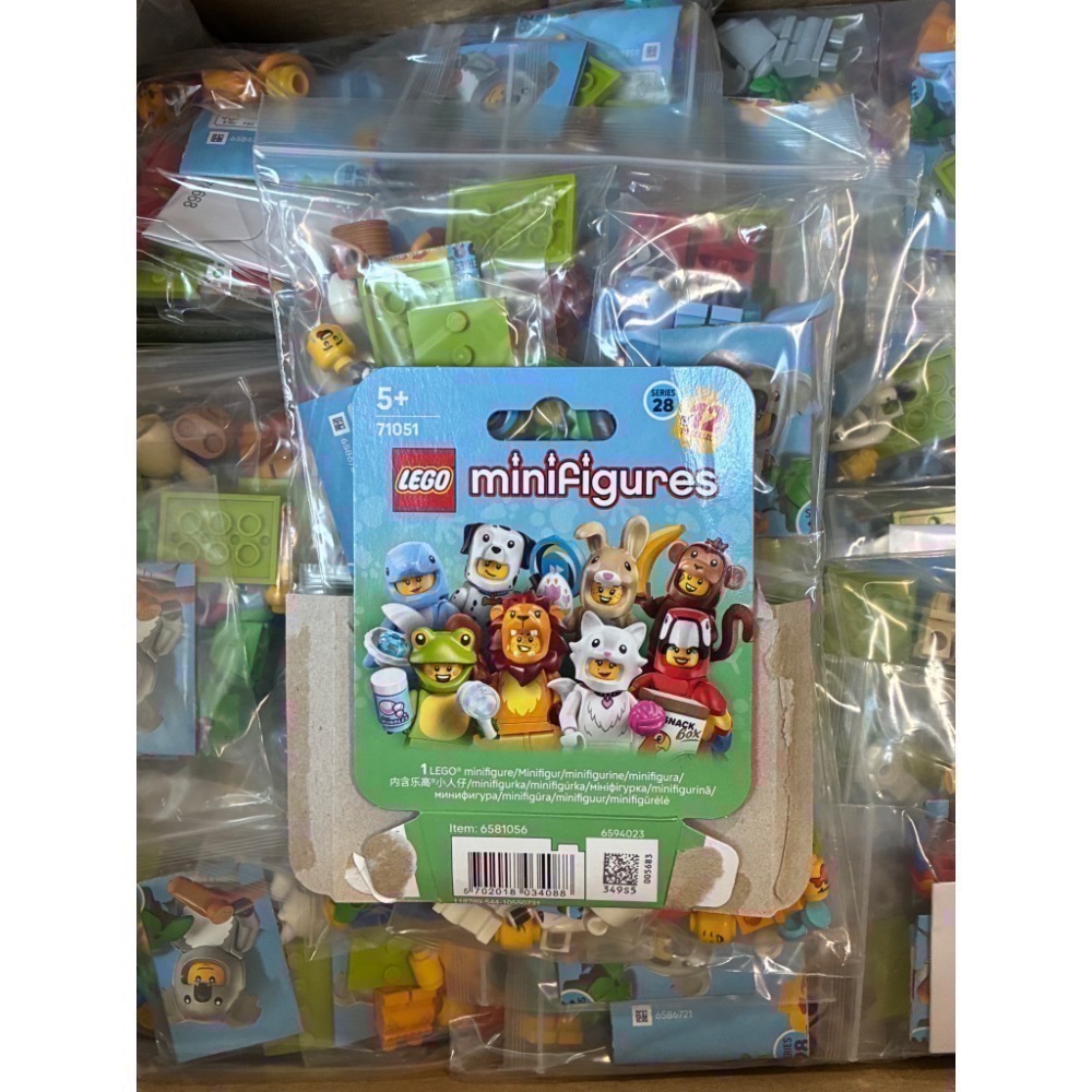 ❗️外盒未拆 現貨速出❗️開發票 LEGO 71051 動物人偶包 一套 第28代 樂高人偶抽抽樂系列 / QKQK-規格圖4