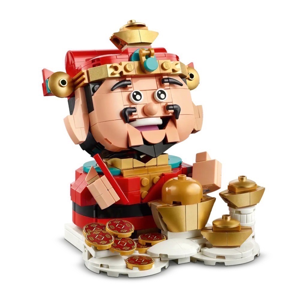 QKQK / 全新現貨 開發票 LEGO 40864 財神爺 樂高授權店系列-細節圖3