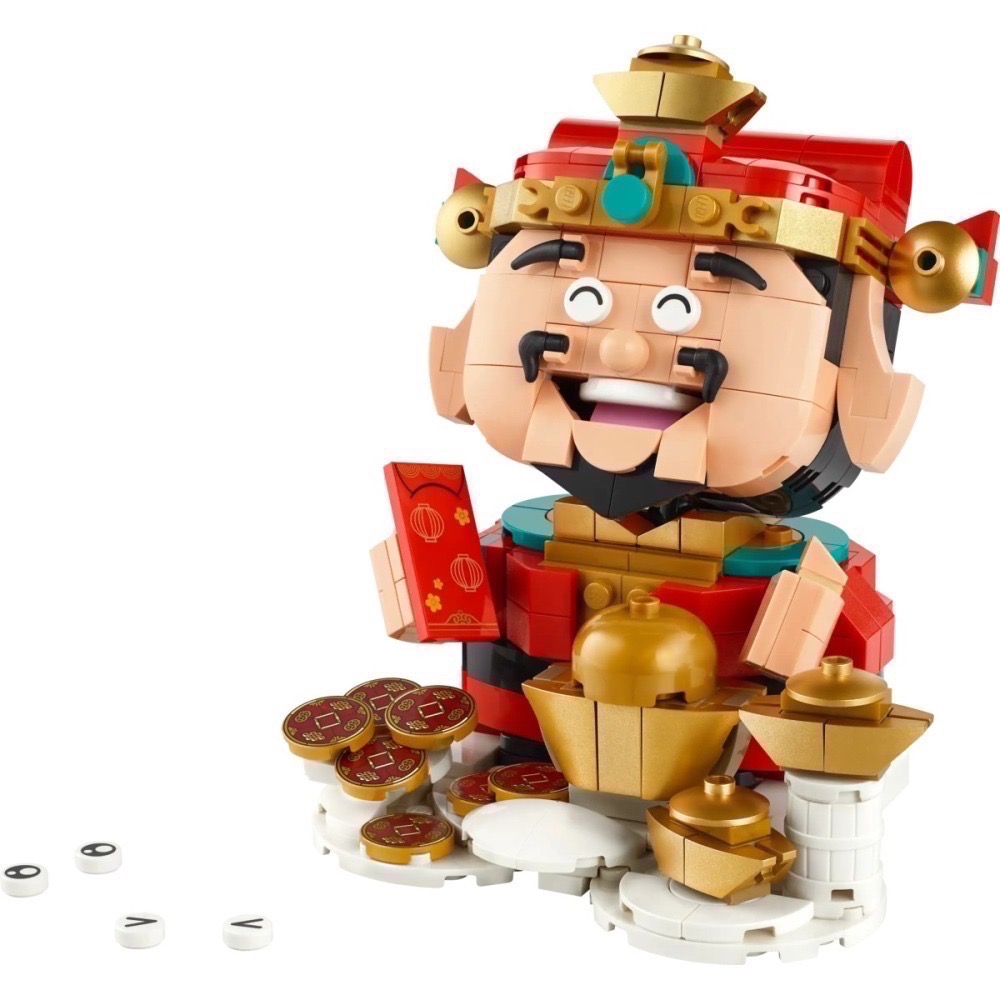 QKQK / 全新現貨 開發票 LEGO 40864 財神爺 樂高授權店系列-細節圖4