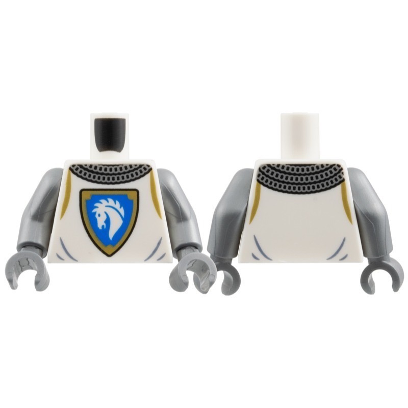 QKQK / 全新現貨 LEGO 31168  白馬士兵軍服 樂高城堡系列-規格圖1