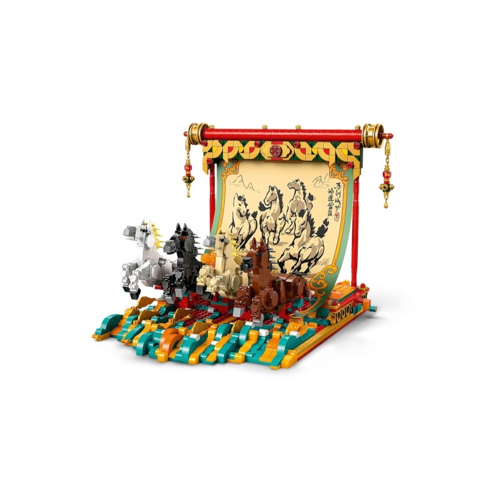 QKQK / 全新現貨 開發票 LEGO 80119 駿馬奔騰圖 樂高新春系列-細節圖4