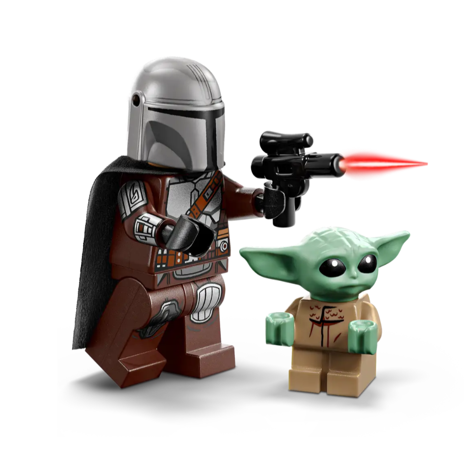 QKQK / 全新現貨 開發票 LEGO 75436 曼達洛人和古古的飛行摩托車 樂高星際大戰系列-細節圖5