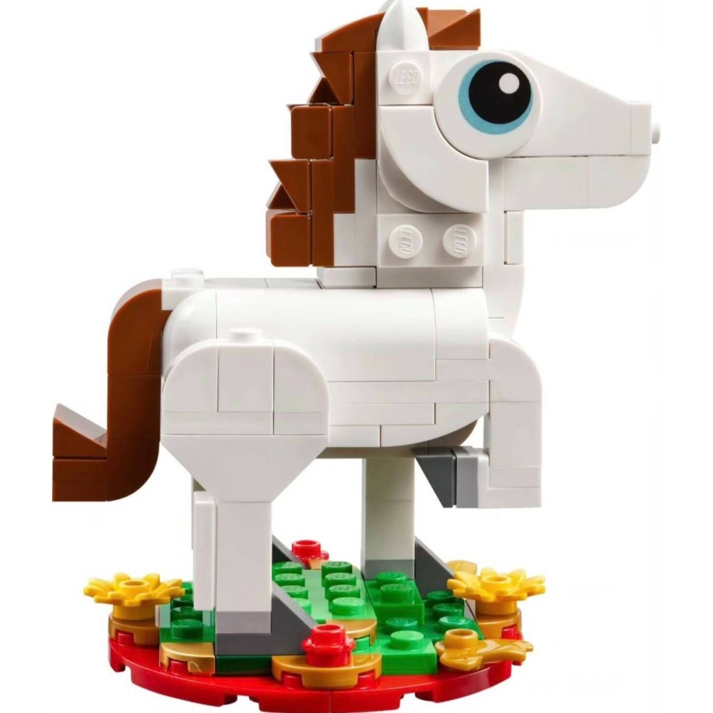 QKQK / 全新現貨 開發票 LEGO 40779 馬年生肖 樂高classic經典系列-細節圖4