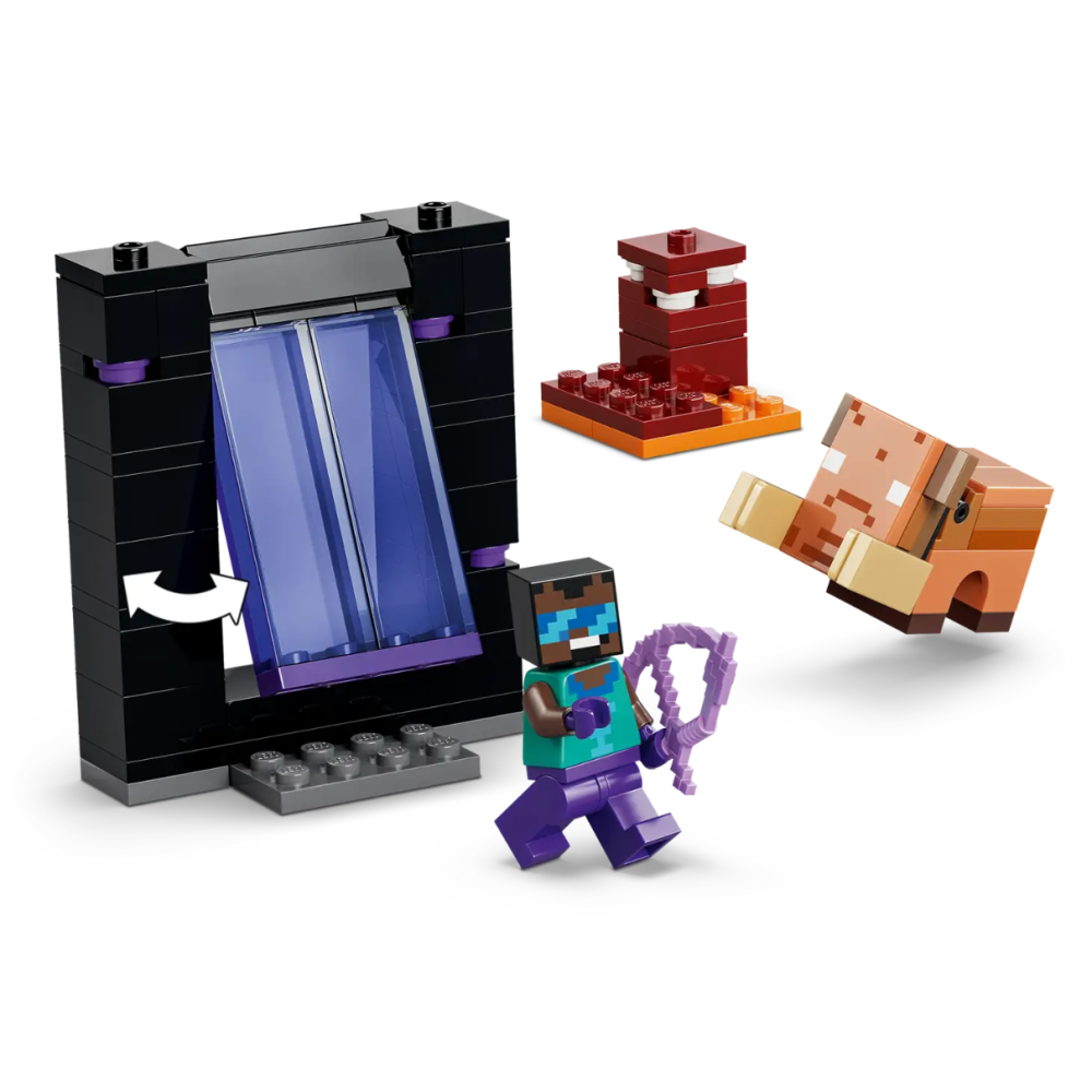 QKQK / 全新現貨 開發票 LEGO 21584 地獄和終界傳送門之旅 樂高麥塊系列-細節圖4