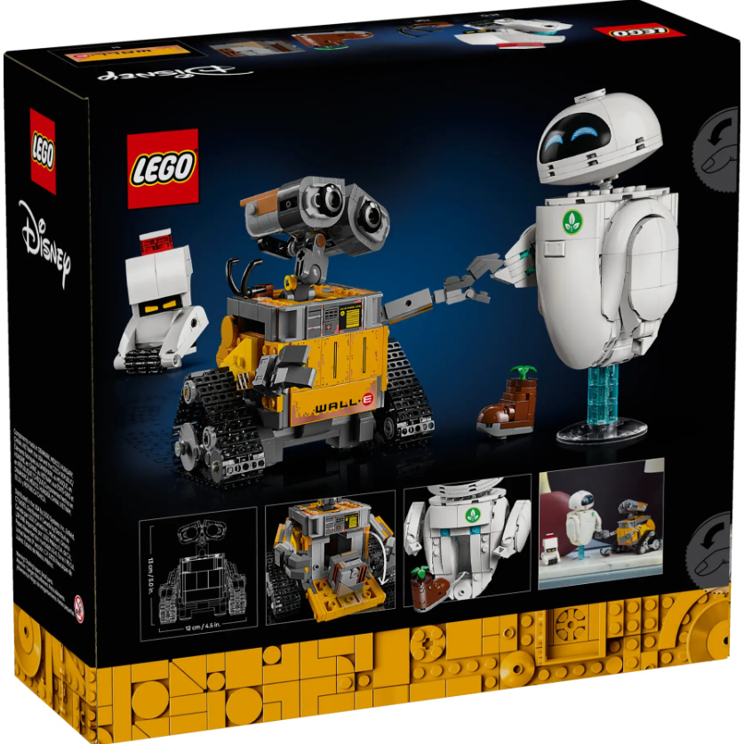 QKQK / 全新現貨 開發票 LEGO 43279 瓦力和伊芙 樂高迪士尼系列-細節圖2