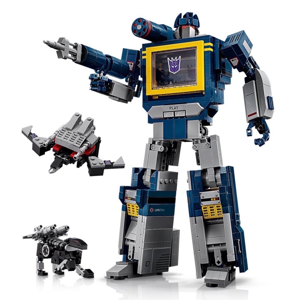 QKQK / 全新現貨 開發票 LEGO 10358 Transformers：音波 樂高icons系列-細節圖3