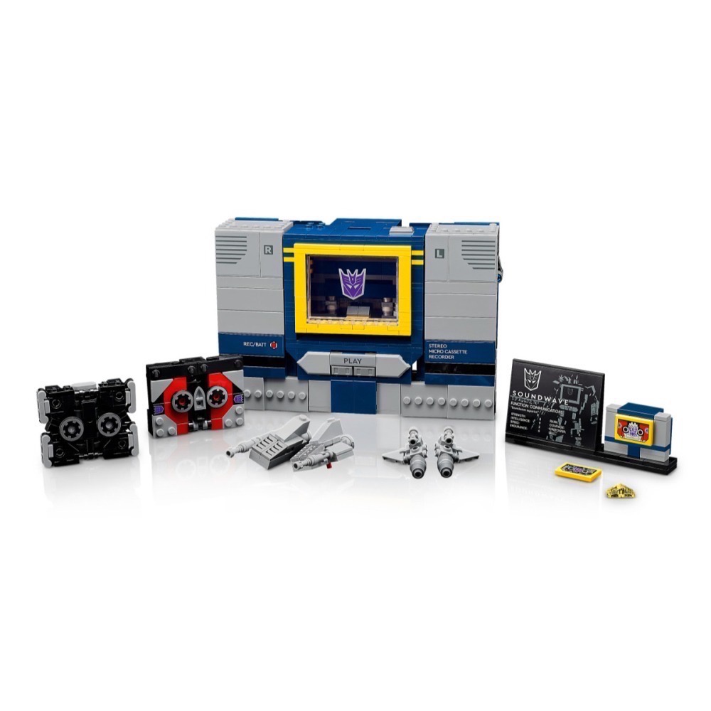 QKQK / 全新現貨 開發票 LEGO 10358 Transformers：音波 樂高icons系列-細節圖4