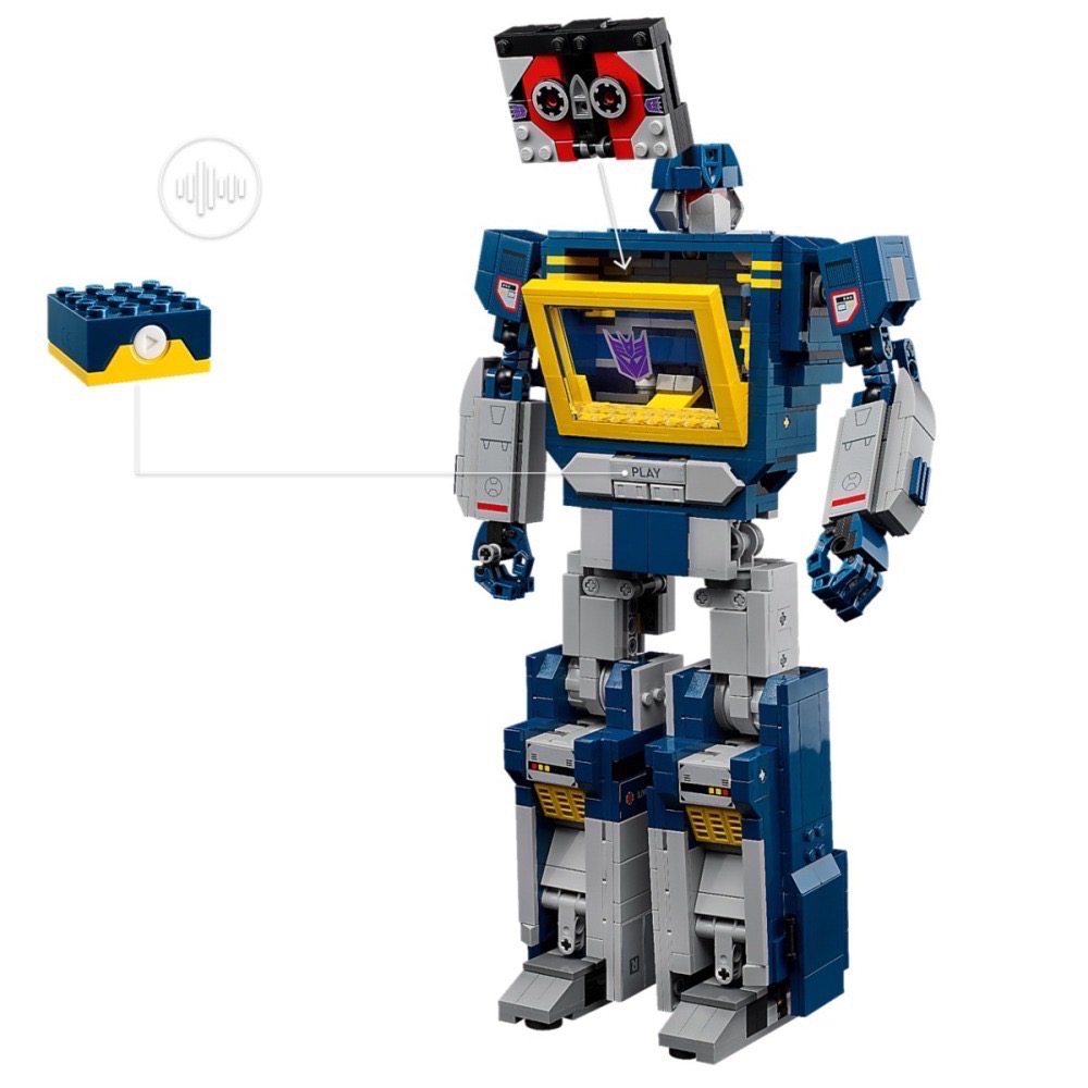 QKQK / 全新現貨 開發票 LEGO 10358 Transformers：音波 樂高icons系列-細節圖7