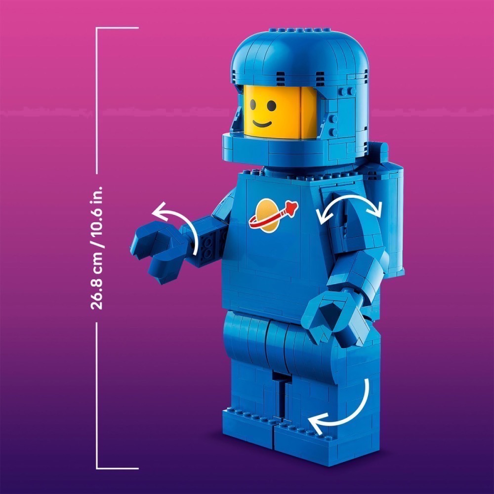 QKQK / 全新現貨 開發票 LEGO 40921 放大版藍色太空人人偶 樂高授權店系列-細節圖3