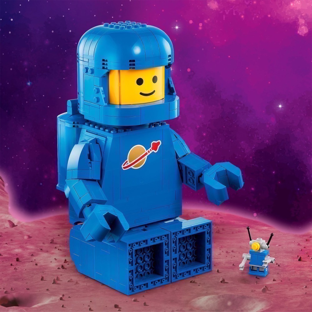 QKQK / 全新現貨 開發票 LEGO 40921 放大版藍色太空人人偶 樂高授權店系列-細節圖4