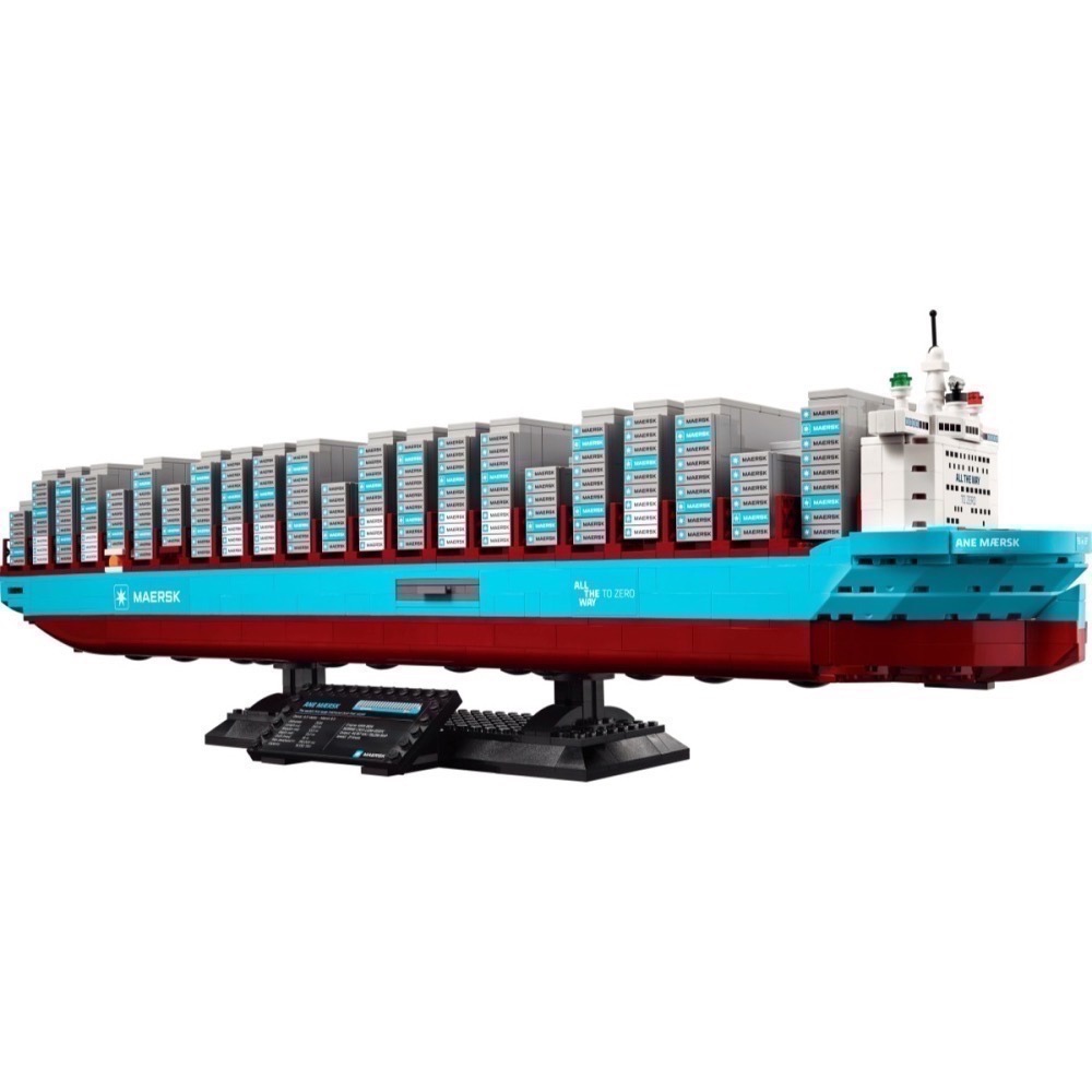 QKQK / 全新現貨 開發票 LEGO 40955 馬士基雙燃料貨櫃船 樂高icons系列-細節圖3