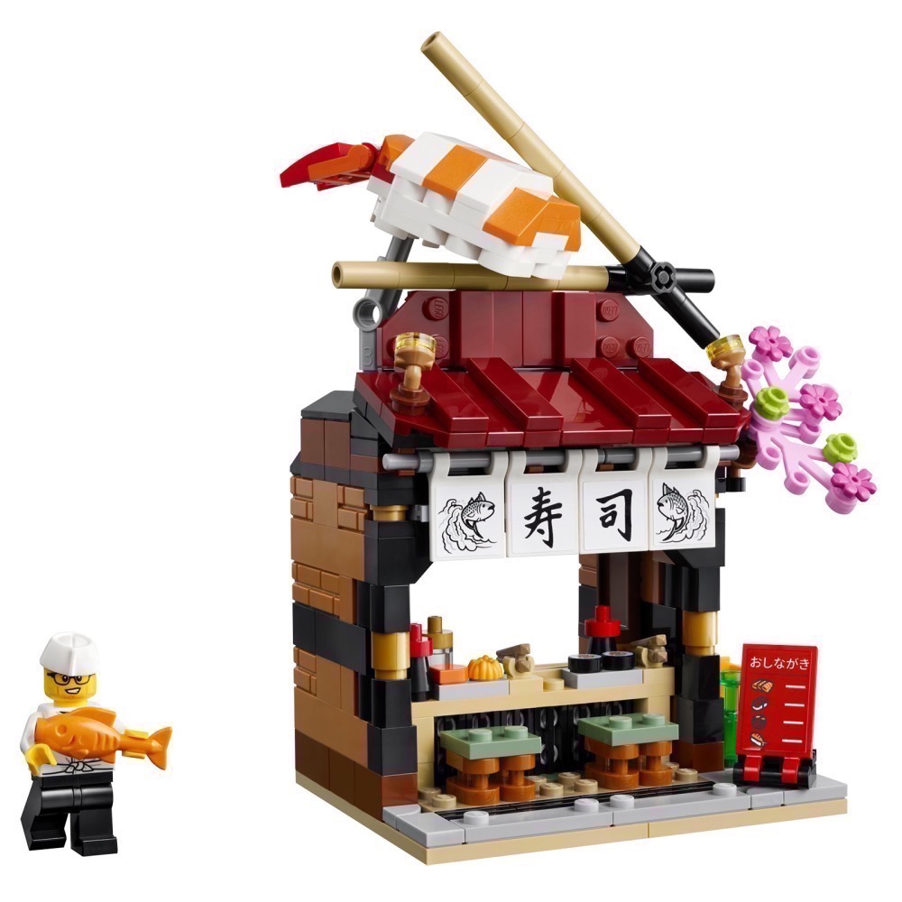 ❗️歐美盒 非大陸標❗️開發票 LEGO 40906 世界餐廳：日本 樂高滿額贈系 / QKQK-細節圖3