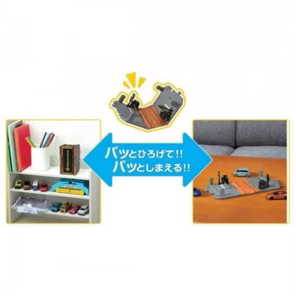 全新現貨 開發票 TOMICA 多美小汽車 新城鎮 平交道組 (TW90718) / QKQK-細節圖3