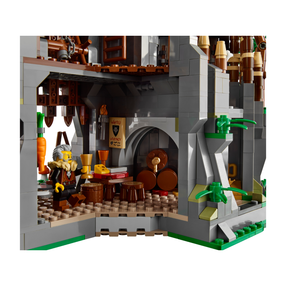 QKQK / 免運 全新現貨 開發票 LEGO 910057 狼堡 亡命森林巢穴 樂高bricklink系列-細節圖7