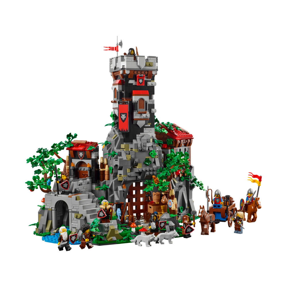 QKQK / 免運 全新現貨 開發票 LEGO 910057 狼堡 亡命森林巢穴 樂高bricklink系列-細節圖2