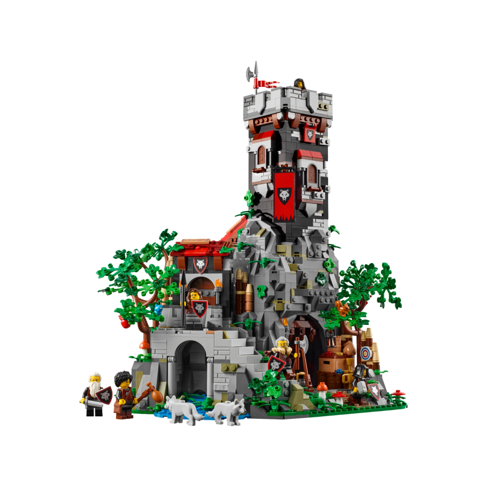 QKQK / 免運 全新現貨 開發票 LEGO 910057 狼堡 亡命森林巢穴 樂高bricklink系列-細節圖3