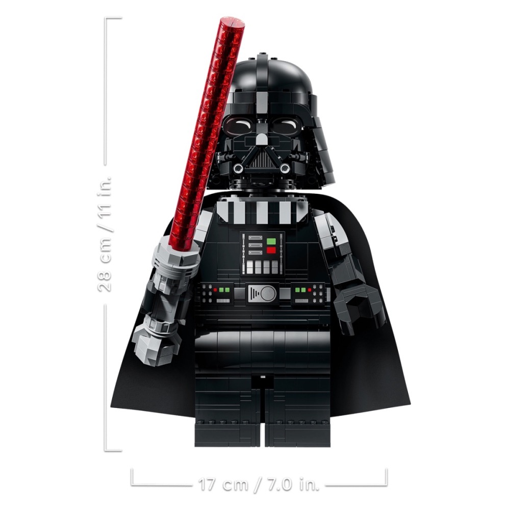 QKQK / 全新現貨 開發票 LEGO 75461 放大版達斯維達人偶 樂高授權店系列-細節圖5