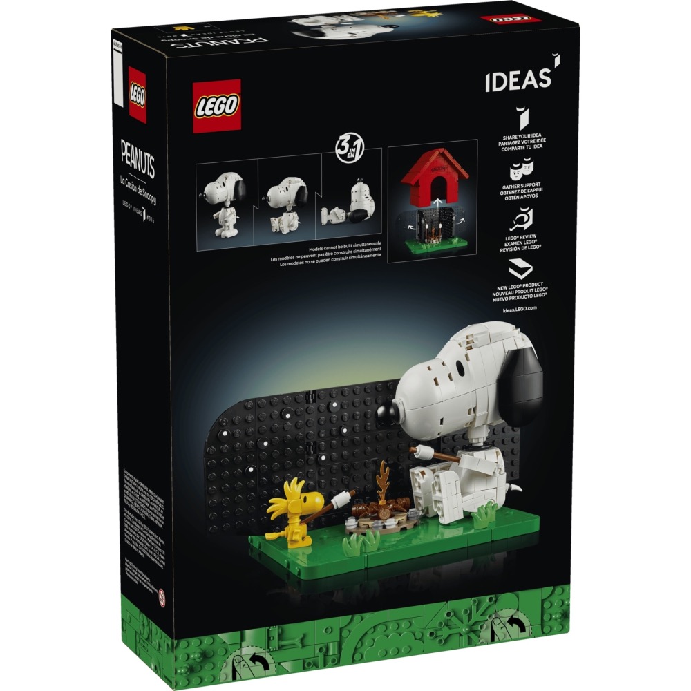 QKQK / 全新現貨 開發票 LEGO 21368 花生漫畫：史努比的狗屋 樂高ideas系列-細節圖2
