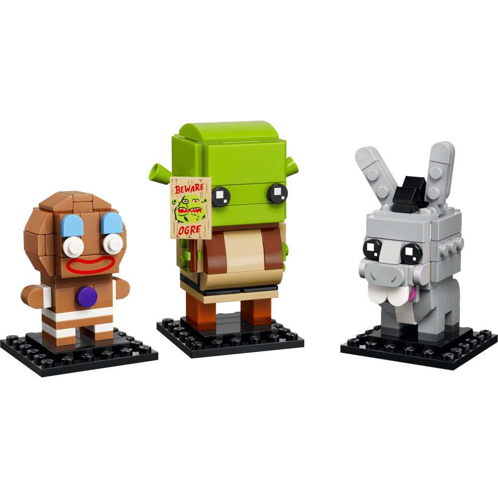 QKQK / 全新現貨 開發票 LEGO 40923 史瑞克、驢子和小薑薑玩偶 樂高大頭系列-細節圖3