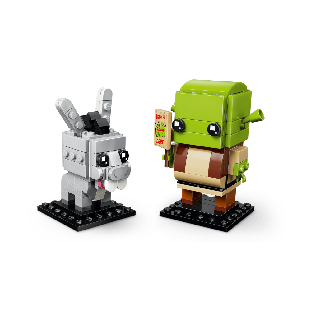 QKQK / 全新現貨 開發票 LEGO 40923 史瑞克、驢子和小薑薑玩偶 樂高大頭系列-細節圖4