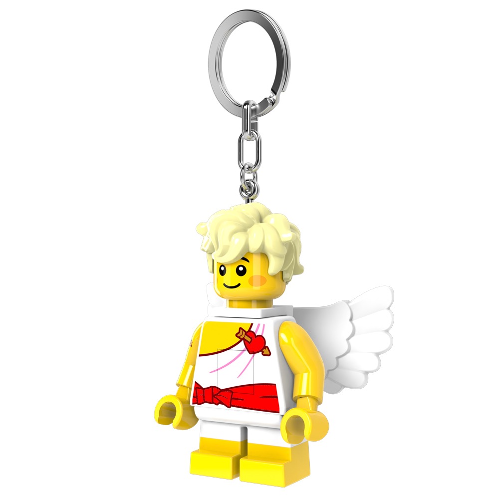 QKQK / 全新現貨 LEGO 丘比特 LED 發光鑰匙圈 送禮禮物 樂高鑰匙圈系列-細節圖2