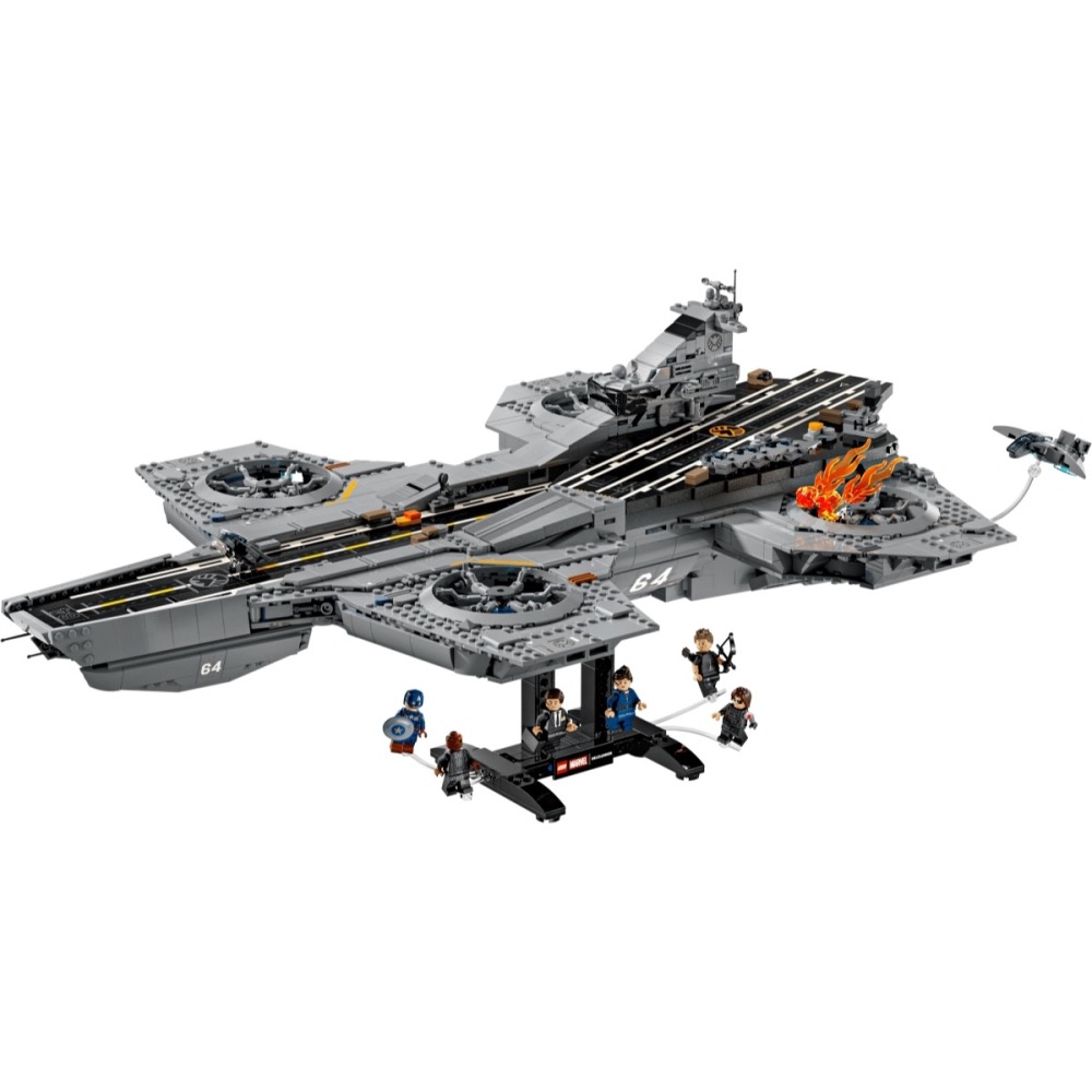 QKQK / 全新現貨 開發票 LEGO 76354 神盾局飛空母艦 樂高漫威系列-細節圖3