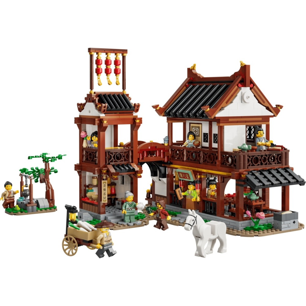QKQK / 全新現貨 開發票 LEGO 80121 古代賞月客棧 樂高新春系列-細節圖3