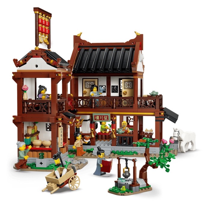 QKQK / 全新現貨 開發票 LEGO 80121 古代賞月客棧 樂高新春系列-細節圖4