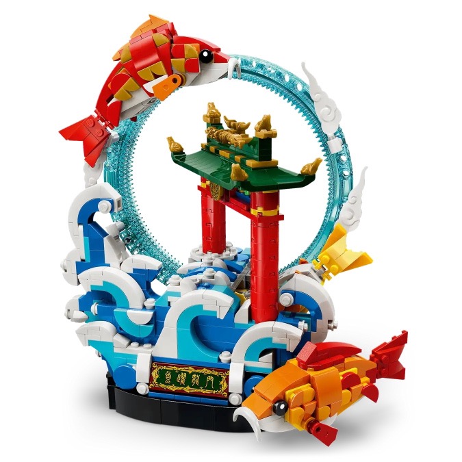 QKQK / 全新現貨 開發票 LEGO 80120 魚躍龍門 樂高新春系列-細節圖4