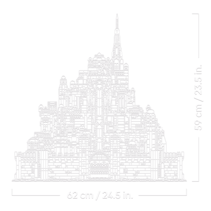 QKQK / 全新現貨 開發票 LEGO 11377 白城 米那斯提力斯 樂高魔戒系列-細節圖8