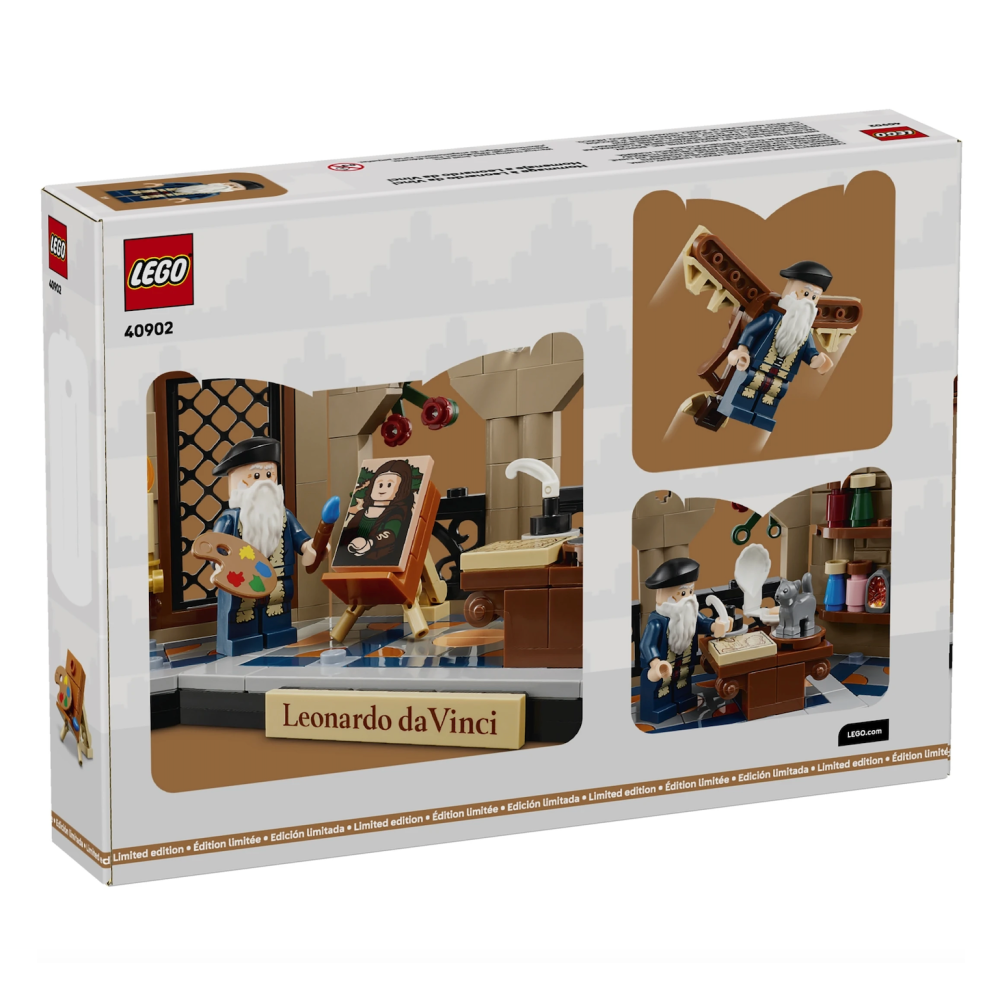 QKQK / 全新現貨 開發票 LEGO 40902 致敬李奧納多·達文西 樂高滿額贈系列-細節圖2