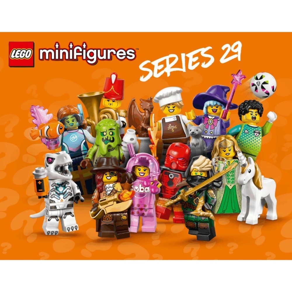 QKQK / 配率三套 開發票 LEGO 71052 人偶包 一箱 第29代 樂高人偶抽抽樂系列-細節圖3