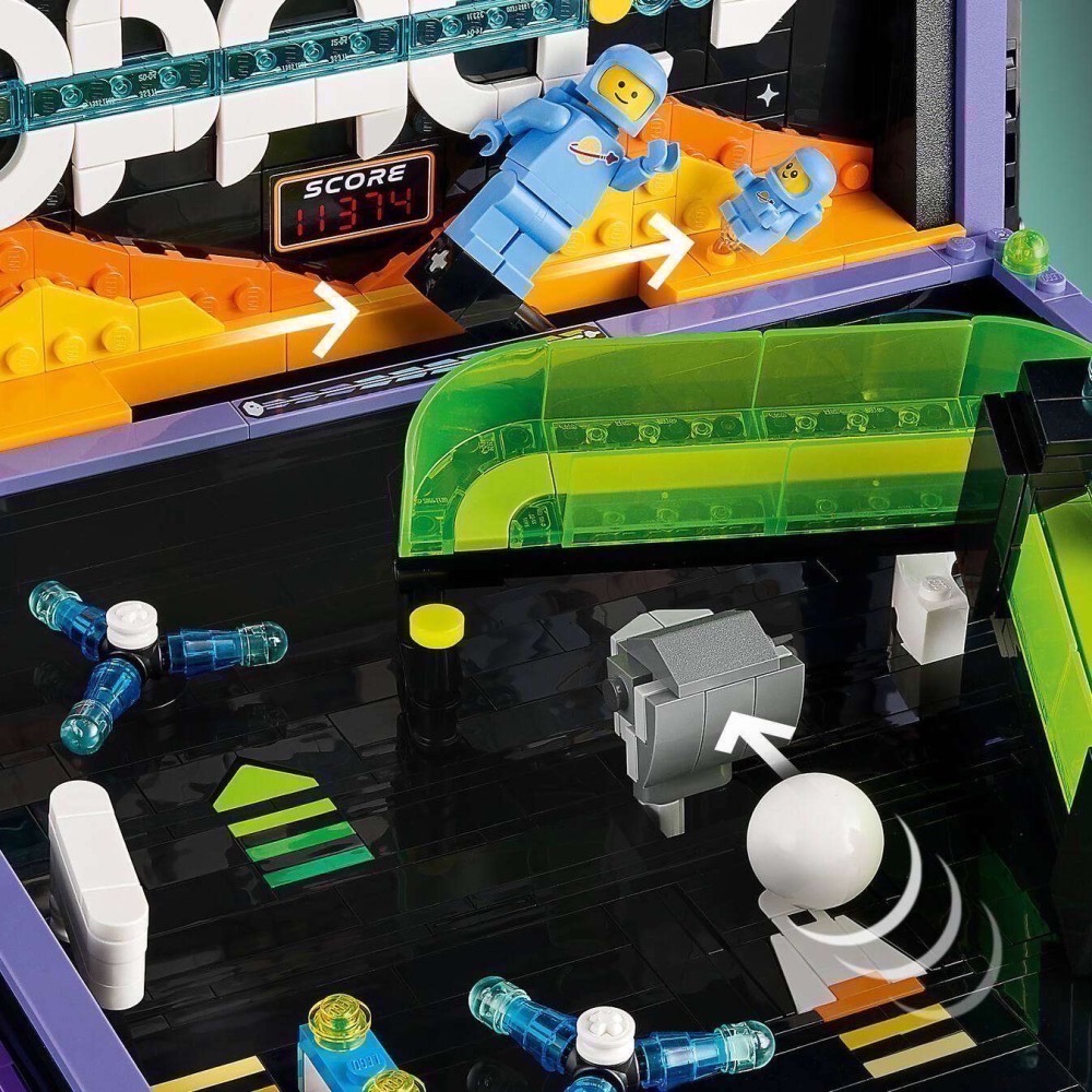 ❗️夏日優惠/ 當天出貨❗️開發票 LEGO 11374 彈珠台 樂高icons系列 / QKQK-細節圖7