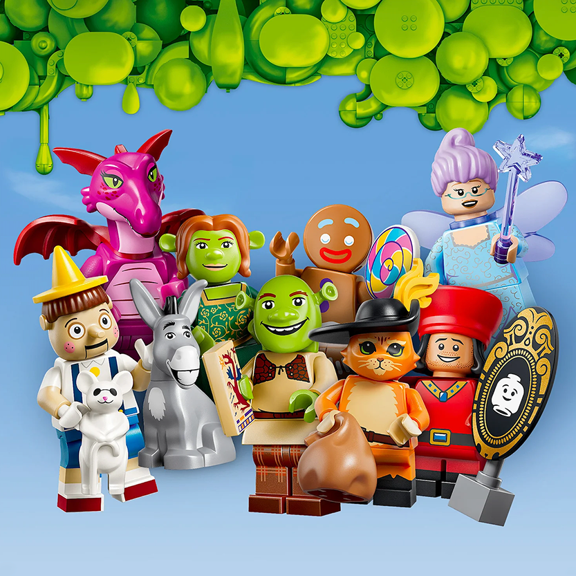QKQK / 全新現貨 開發票 LEGO 71053 史瑞克 一套 樂高人偶抽抽樂系列-細節圖3