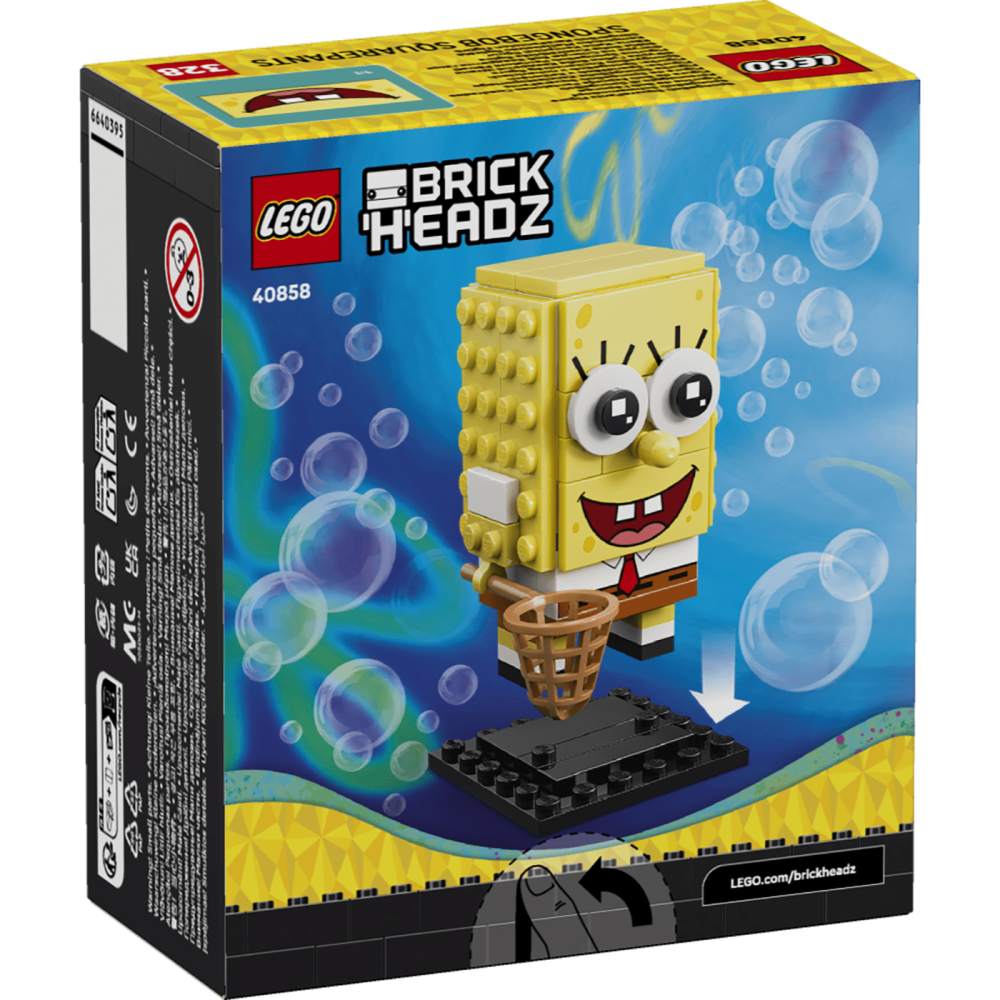 QKQK / 全新現貨 開發票 LEGO 40858 海綿寶寶玩偶 樂高大頭系列-細節圖2