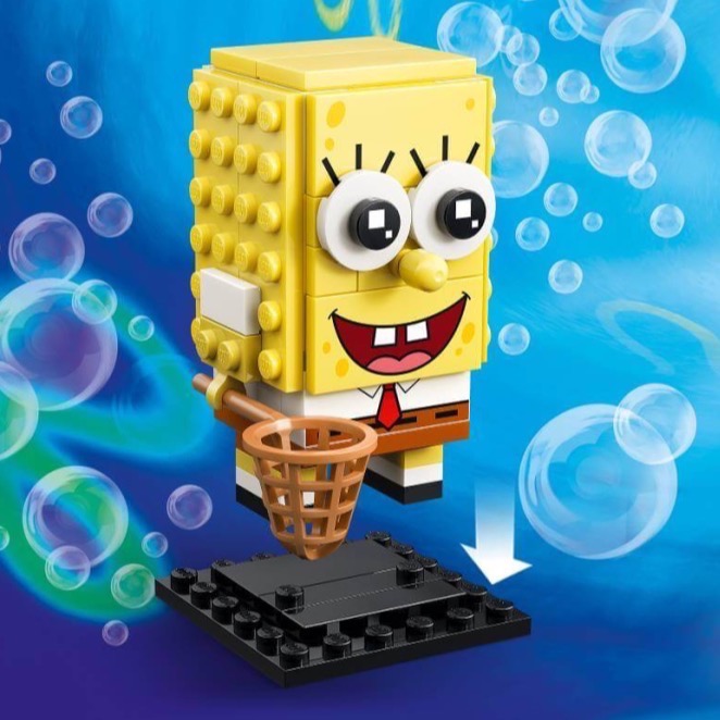 QKQK / 全新現貨 開發票 LEGO 40858 海綿寶寶玩偶 樂高大頭系列-細節圖4