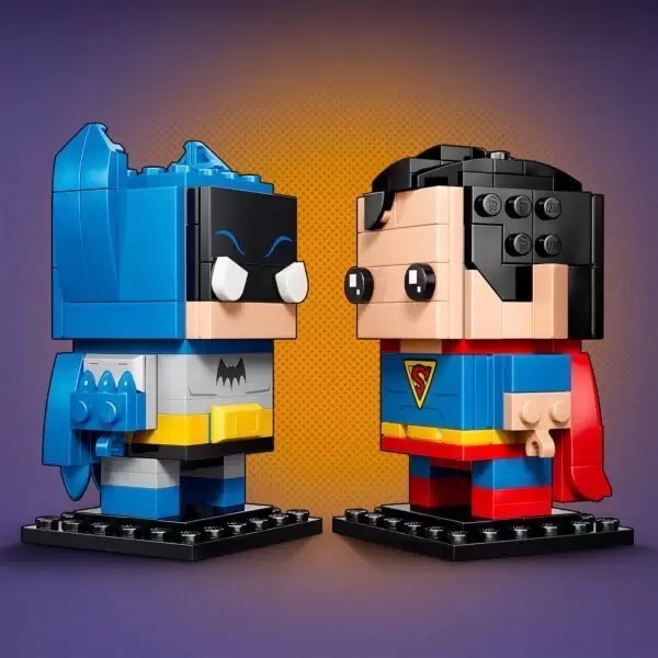 QKQK / 全新現貨 開發票 LEGO 40859 黃金時代超人和蝙蝠俠玩偶 樂高大頭系列-細節圖5