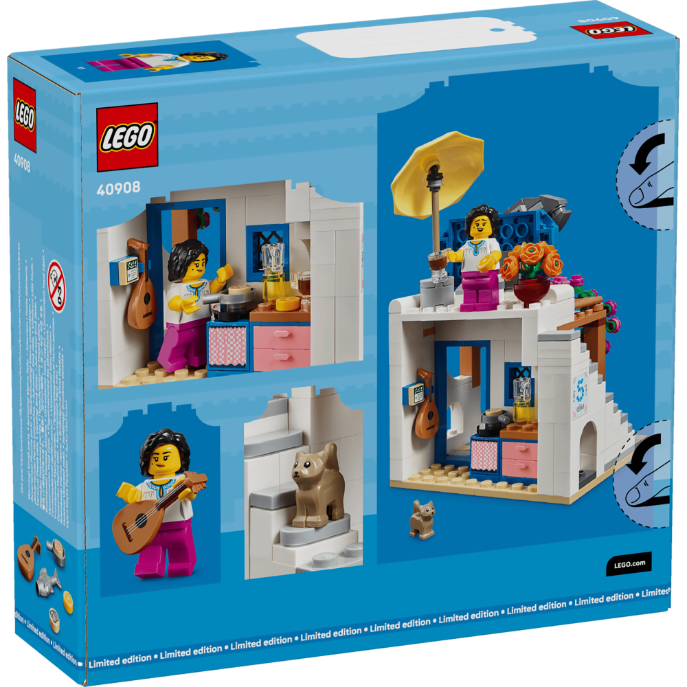 ❗️盒況優 當天速出❗️ 開發票 LEGO 40908 世界餐廳：希臘 樂高滿額贈系列 / QKQK-細節圖2