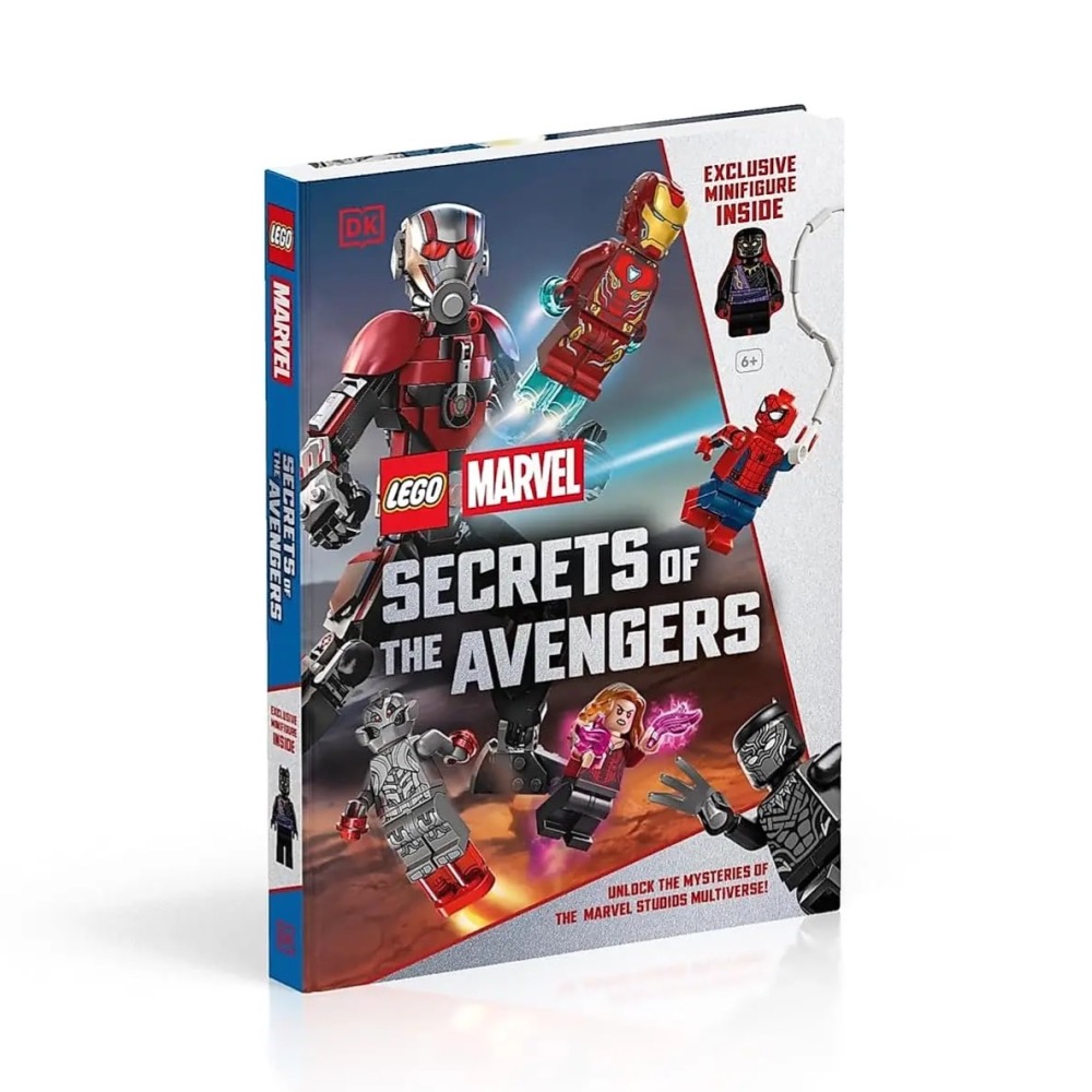QKQK / 全新現貨 開發票 LEGO Marvel Secrets of the Avengers 樂高書籍系列-細節圖2
