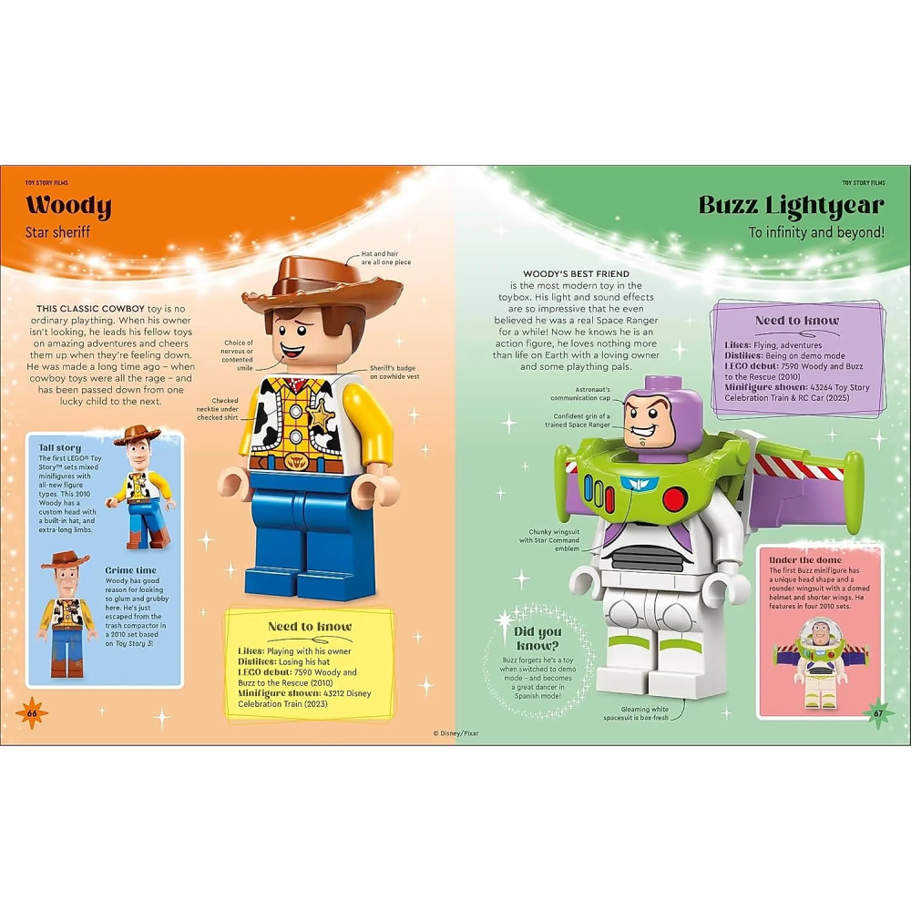 QKQK / 全新現貨 開發票 LEGO Disney Character Guide 樂高書籍系列-細節圖5