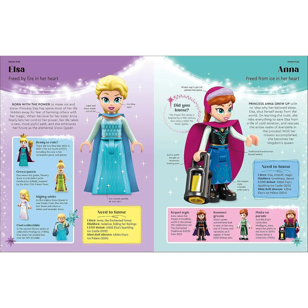 QKQK / 全新現貨 開發票 LEGO Disney Character Guide 樂高書籍系列-細節圖7