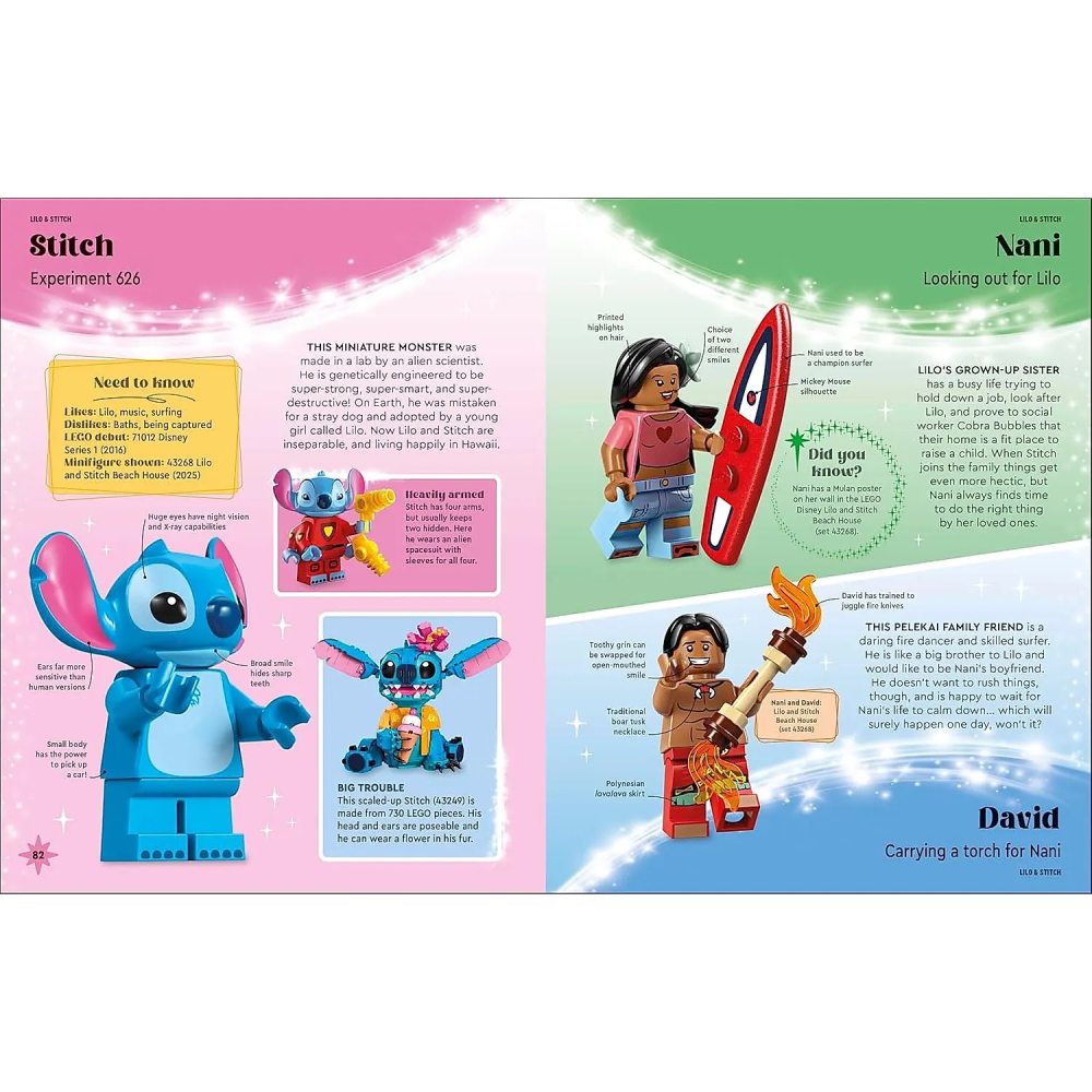 QKQK / 全新現貨 開發票 LEGO Disney Character Guide 樂高書籍系列-細節圖8