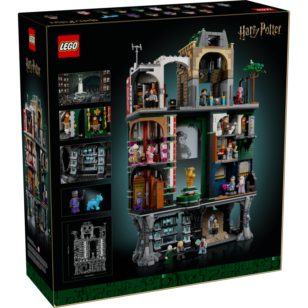 全新現貨 開發票 LEGO 76476 魔法部 – 典藏版 哈利波特系列 / QKQK-細節圖2