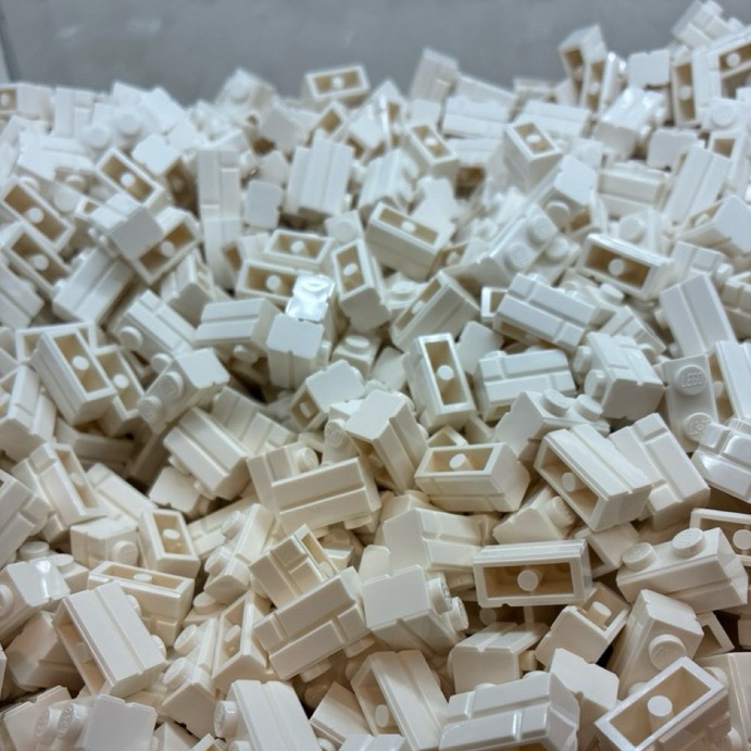 QKQK / 全新現貨 開發票 LEGO 98283 白色 磚型磚 磚牆 城堡磚 樂高零件系列-細節圖2