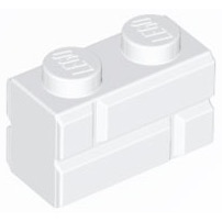 QKQK / 全新現貨 開發票 LEGO 98283 白色 磚型磚 磚牆 城堡磚 樂高零件系列-細節圖3